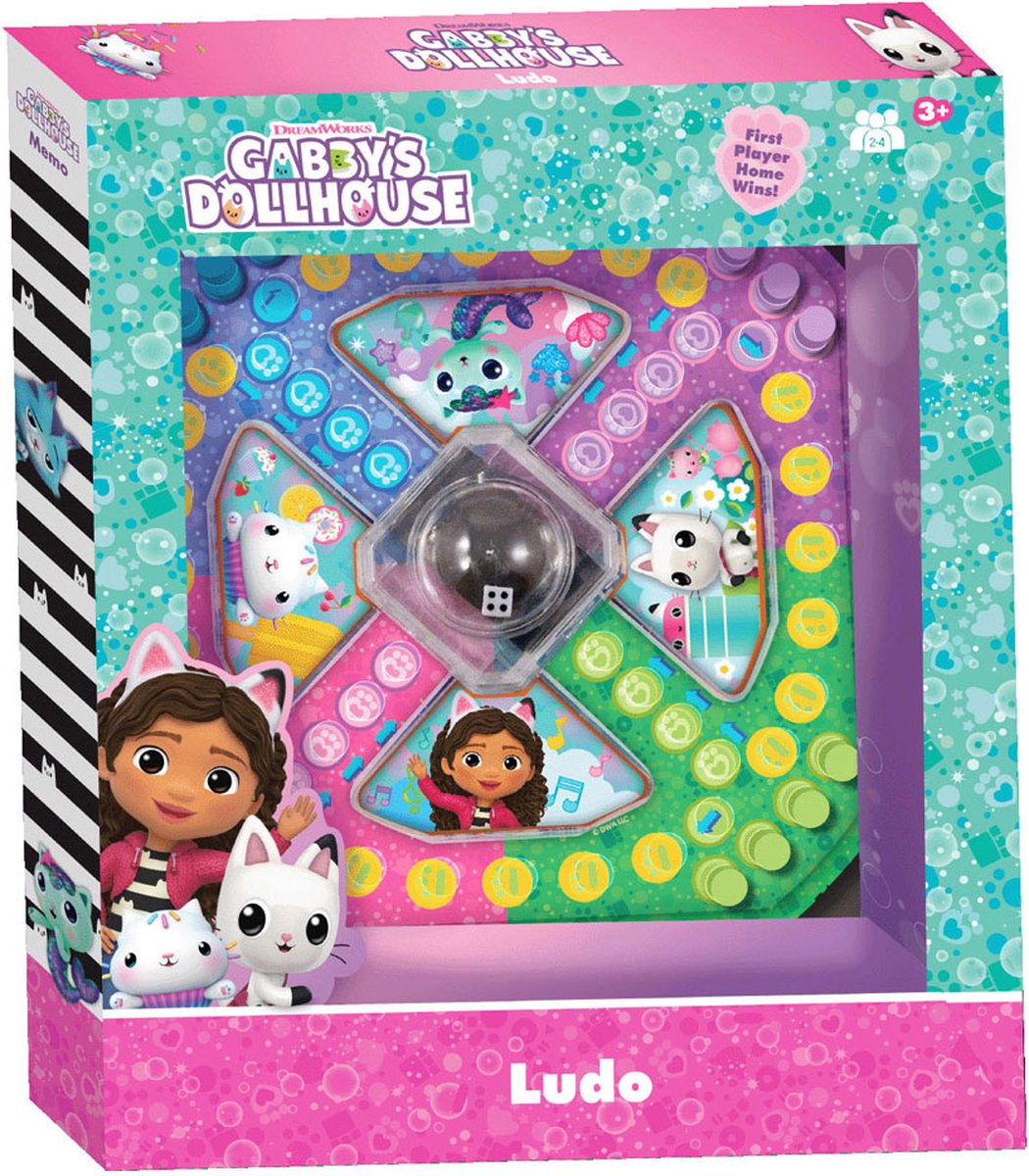 Gabbys Poppenhuis Ludo Spel.